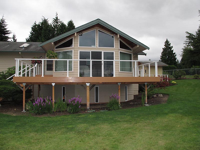 White Alu-Rail™ Railing System