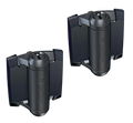 TruClose® Gate Hinges - With Alignment Legs - Black - Set of 2